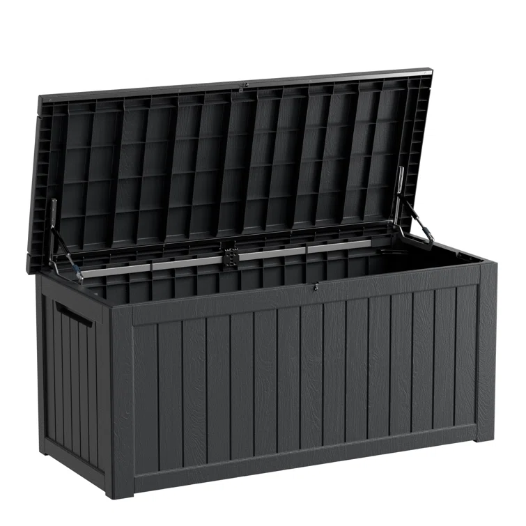 Emperic Design 57.5'' W 230 Gallons Water Resistant Resin Lockable Deck Box