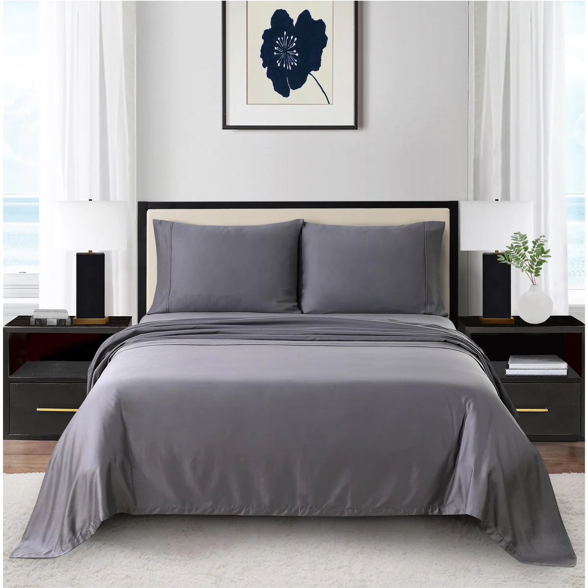Anne Klein Reverie Cotton Sheet Set