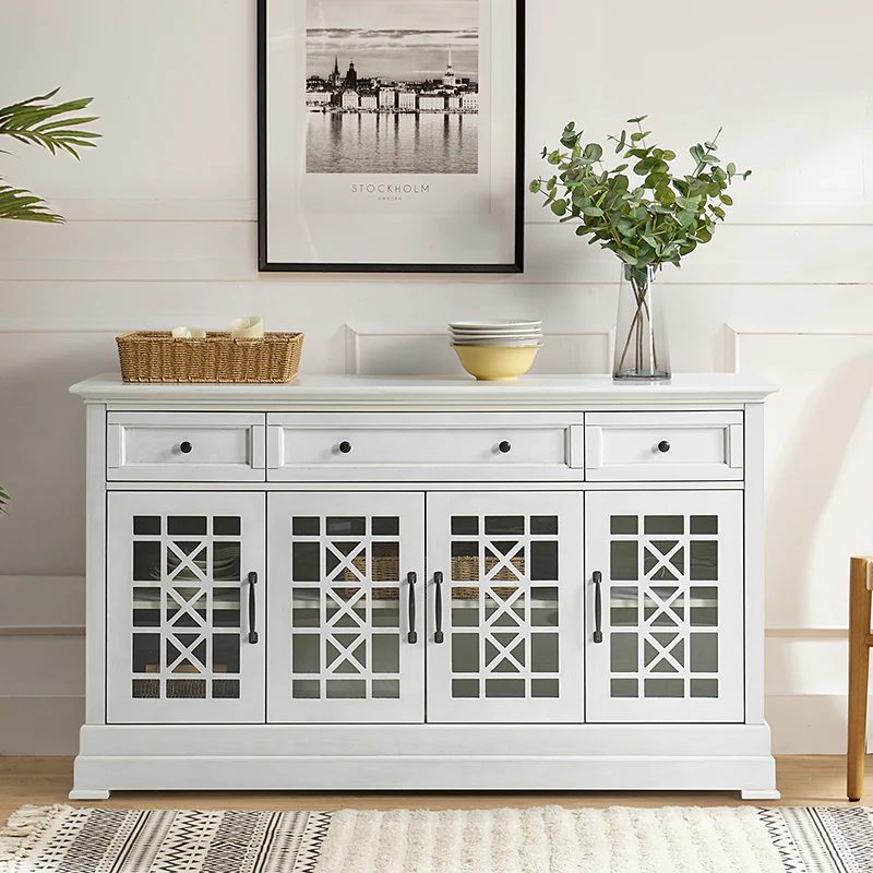 Prudence 58¡± Wide 3 Drawer Vintage Chic Sideboard