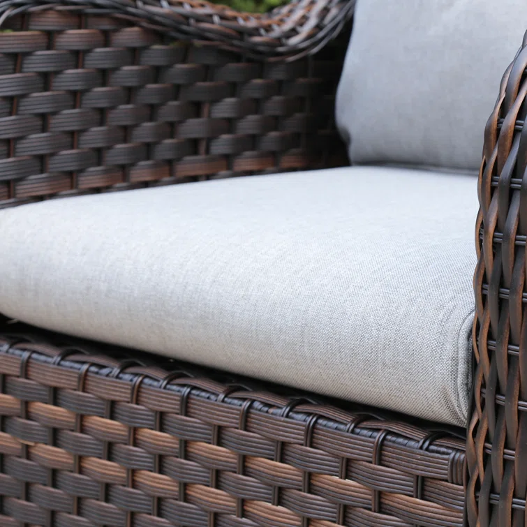Gurit 9 - Person Outdoor Seating Group with Cushions<!-- --> <!-- -->(Set of 7)