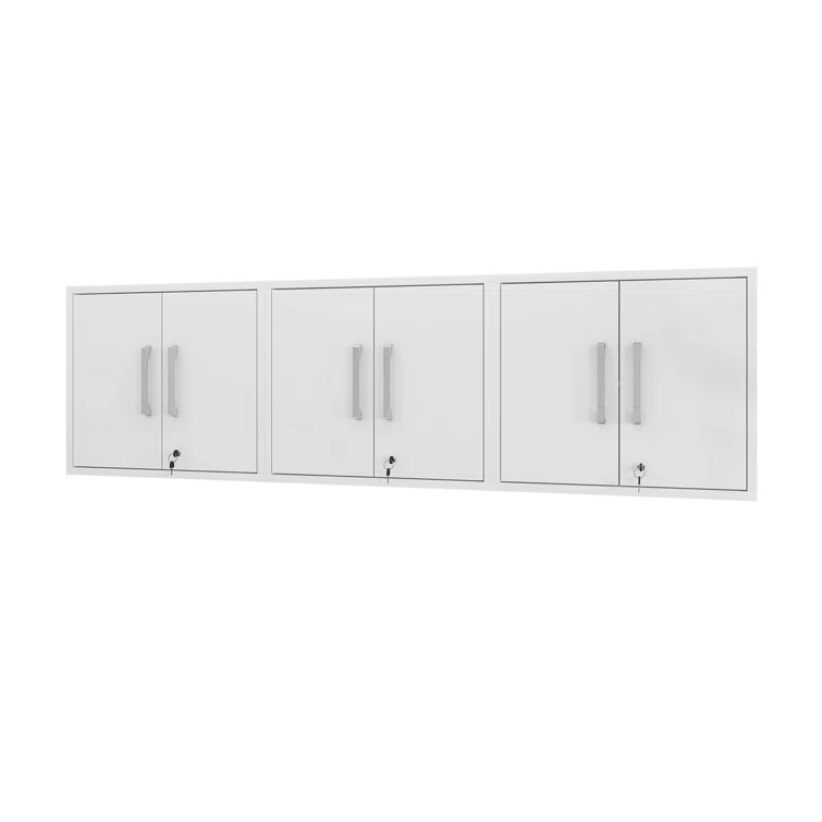 Aseem 3 Piece Single Storage Cabinet ( 25.59'' H x 85.05'' W x 14.96'' D)<!-- --> <!-- -->(Set of 3)