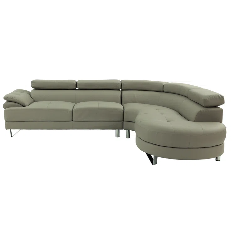 Longworth 2 - Piece Faux Leather Sectional