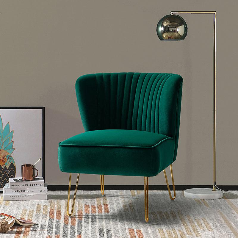 Ainhoa Velvet Tufted Back Side Chair