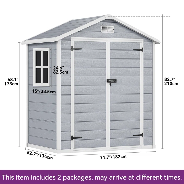 Resin Storage Shed