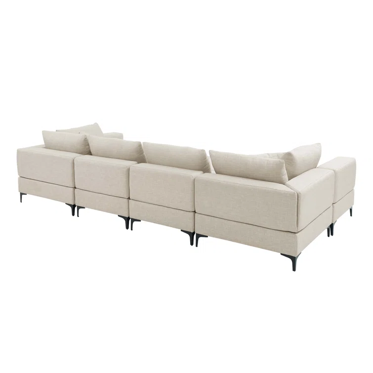 Ashwika 8 - Piece Upholstered Sectional