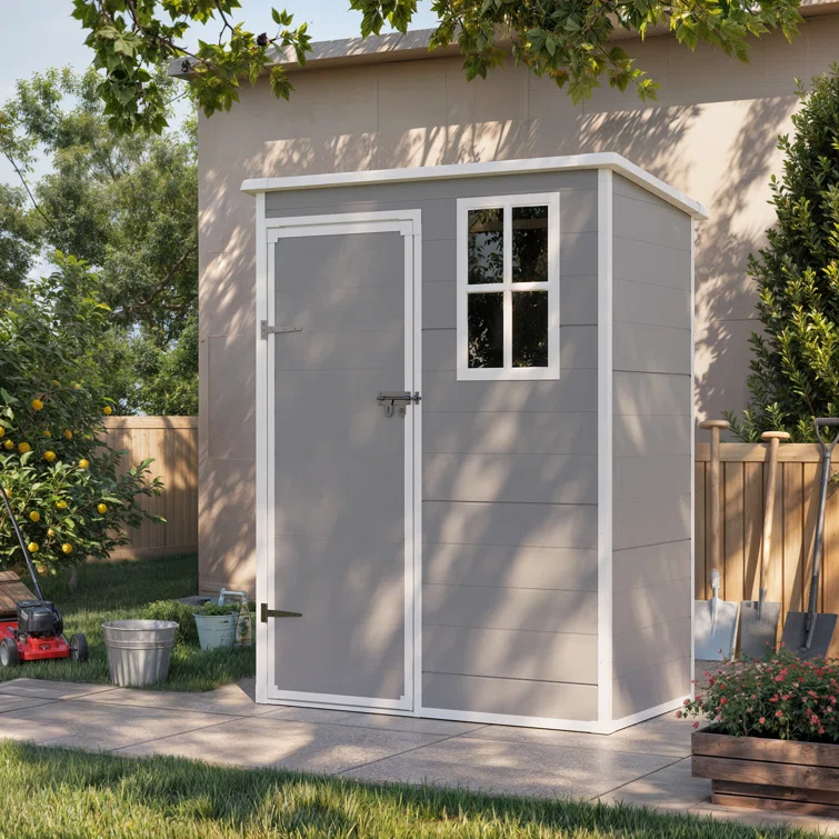 Outdoor Resin Storage Shed: Durable, Stylish Storage Solution for Your Patio