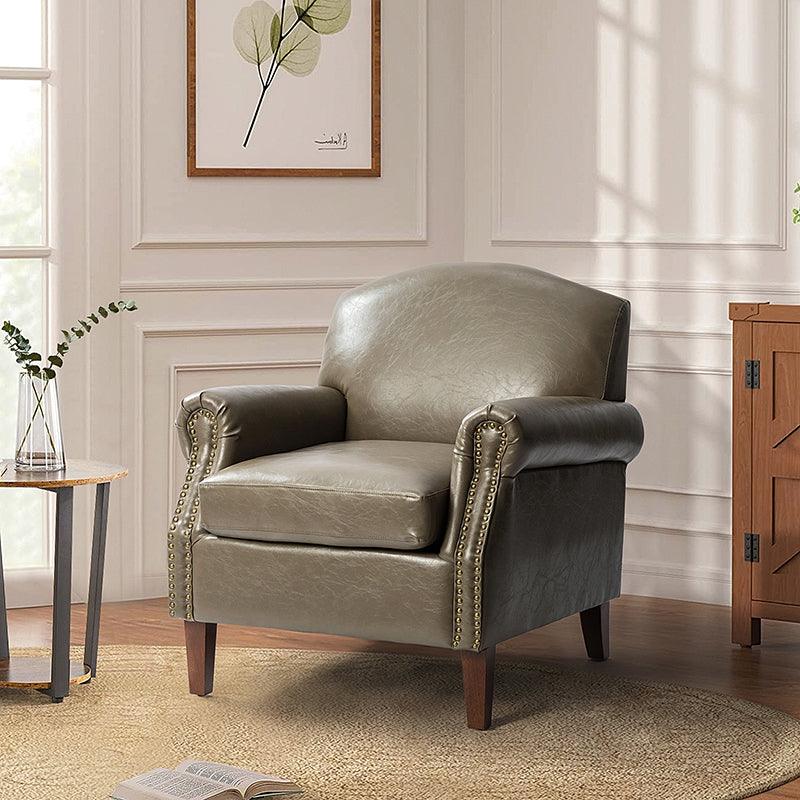 Gianfranco Vegan Leather Armchair