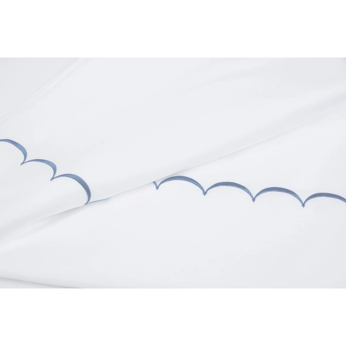 Home Sweet Home Collection 600TC Cotton Scallop Embroidery Sheet Set & Pillowcases