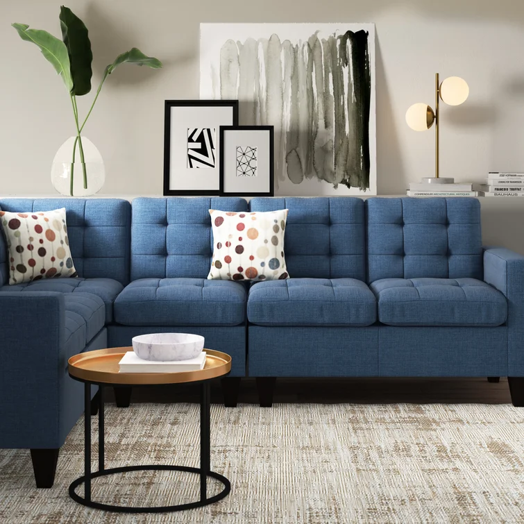 Bouldin Creek 4 - Piece Upholstered Sectional