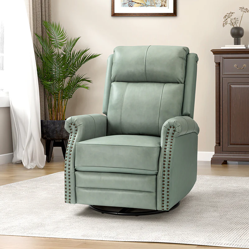 Jacinta 30.5¡± Wide Genuine Leather Manual Recliner