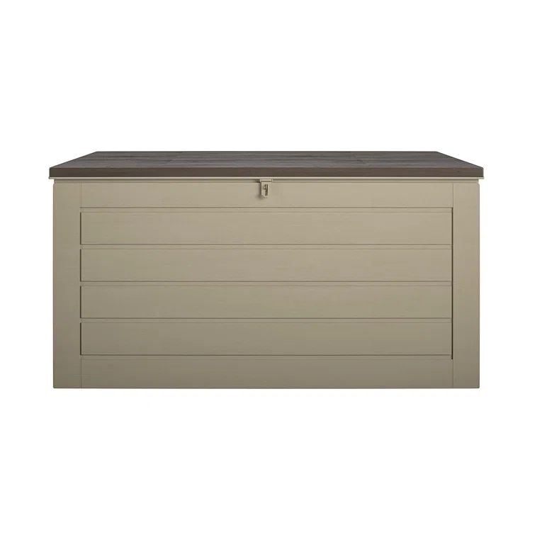 180 Gallon Water Resistant Plastic Lockable Deck Box
