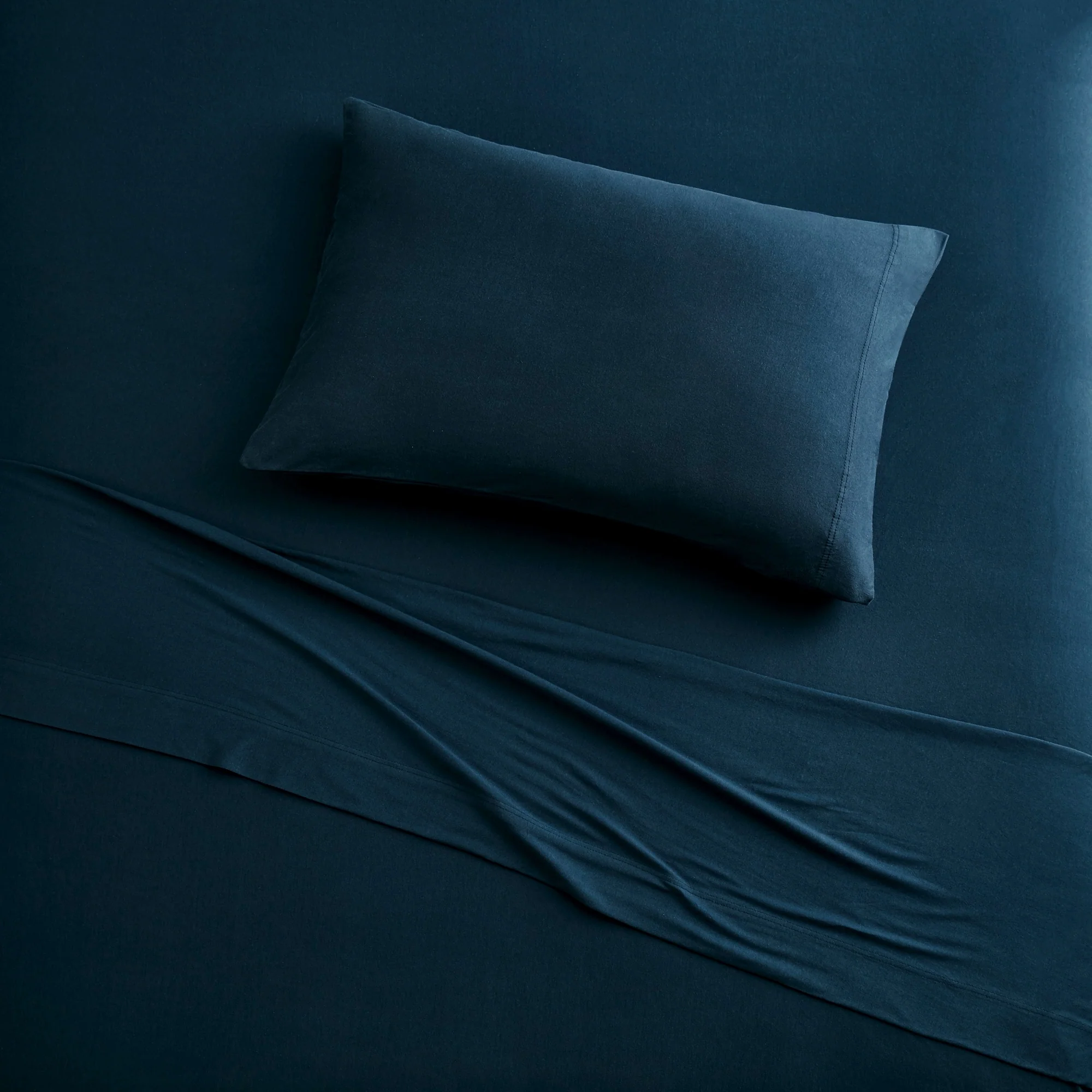 Brielle Home Jersey Knit Cotton Bed Sheet Set