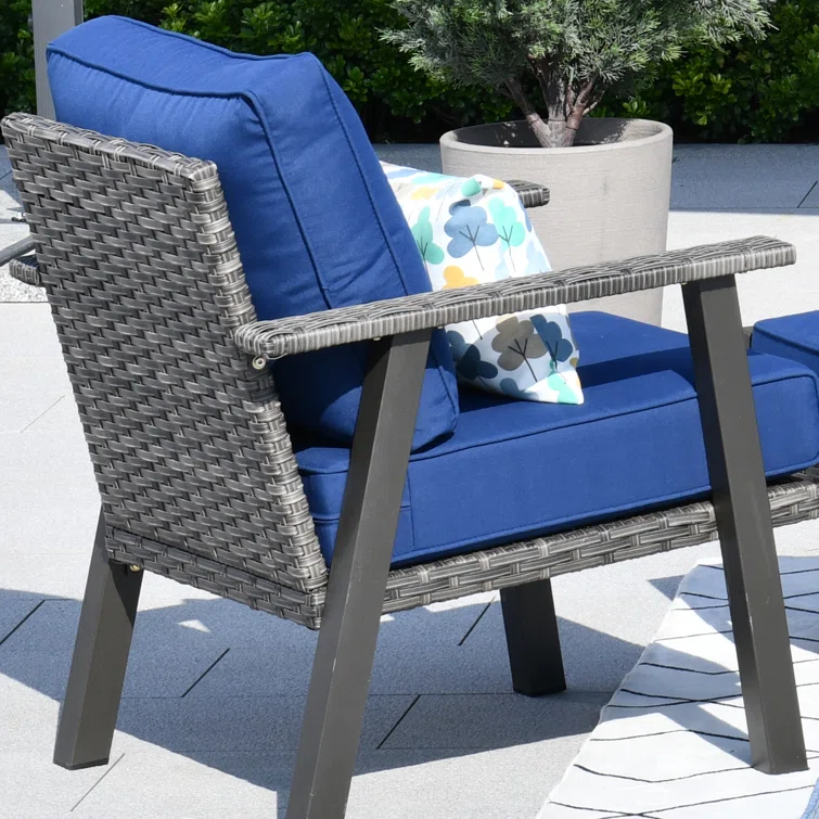 Aisatou 5 - Person Outdoor Seating Group with Cushions