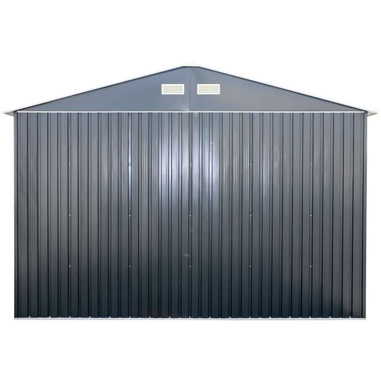 Imperial 12 ft. 2 in. W x 25 ft. 9 in. D Metal Storage Shed