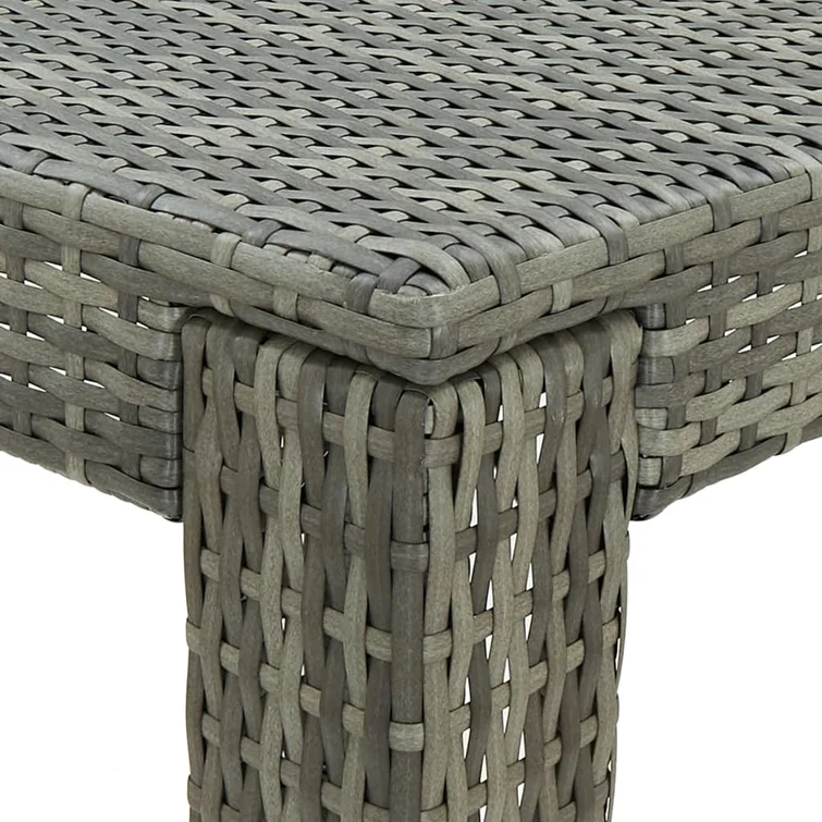 Patio Bar Set Outdoor Bistro Set Bar Stool Bistro Table Poly Rattan