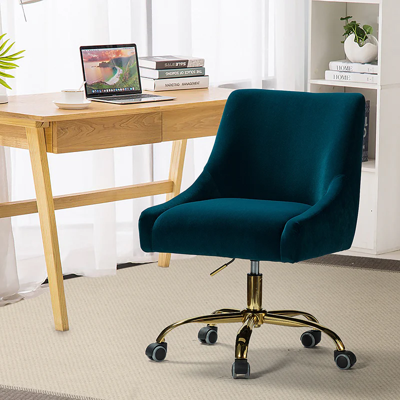 Holly Velvet Office Chair