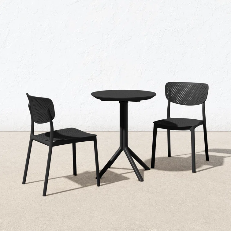 Farrah 2 - Person Round Outdoor Dining Set