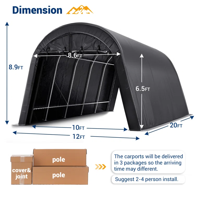 Portable Garage Shed