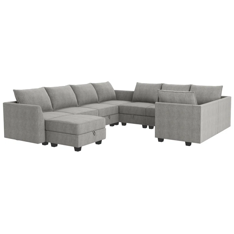 Extra Large Modular Sectional Sofa U shaped Corner Sectional