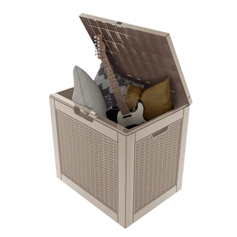 Durable Resin Outdoor Storage Organizer Deck Boxes