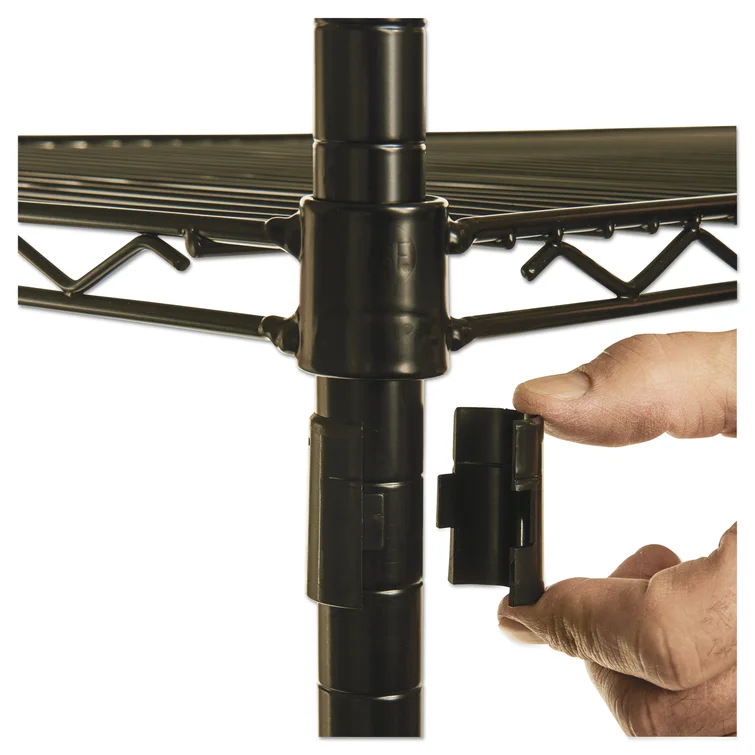 48'' W Height -Adjustable Shelving Unit with Wheels