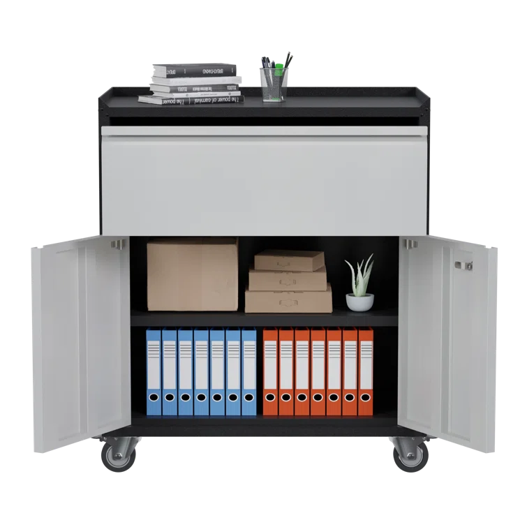Hyslop Metal Single Storage Cabinet ( 35.43'' H x 30.31'' W x 18.11'' D)
