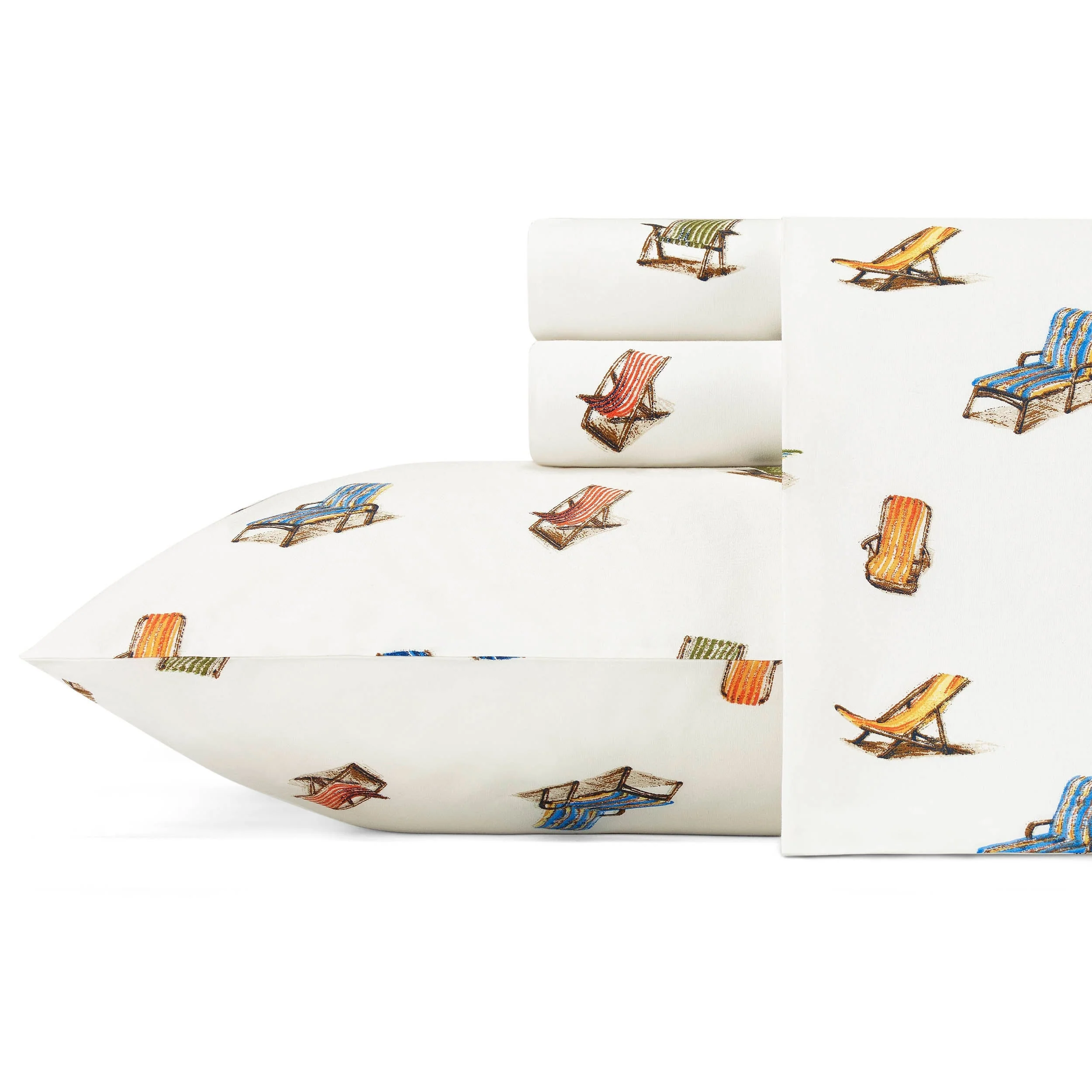 Tommy Bahama Cotton Printed Sheet Sets and Pillowcase Pairs