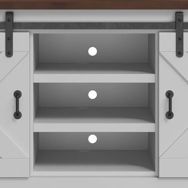 Hungerford 85 inch TV Stand Console for TVs up to 88 inches, No Assembly Required