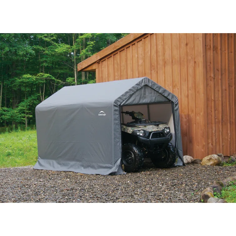 6 Ft. W x 10 Ft. D Plastic Portable Storage Shed