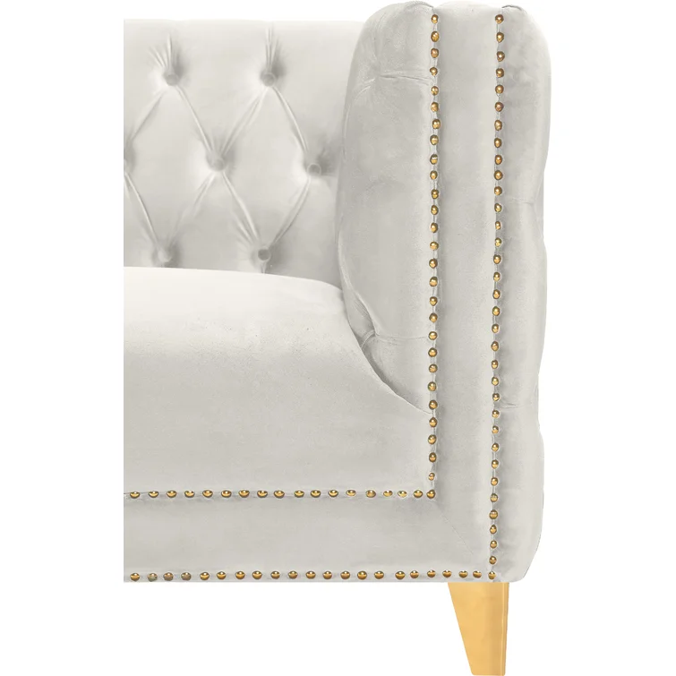 Sickels 90'' Velvet Sofa