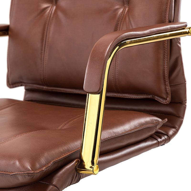 Michele Vegan Leather Task Accent Chair