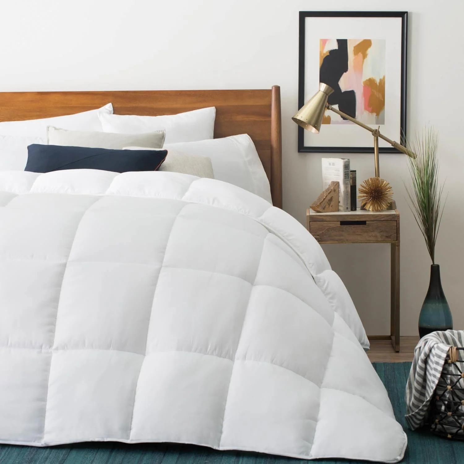 Lucid Down Alternative Comforter with Duvet Tabs