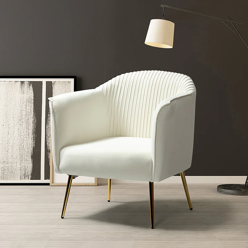 Aduna Modern Upholstered Barrel Armchair