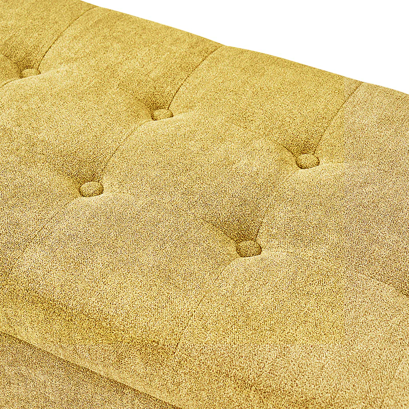 Flora Modern Upholstered Flip Top Storage Bench