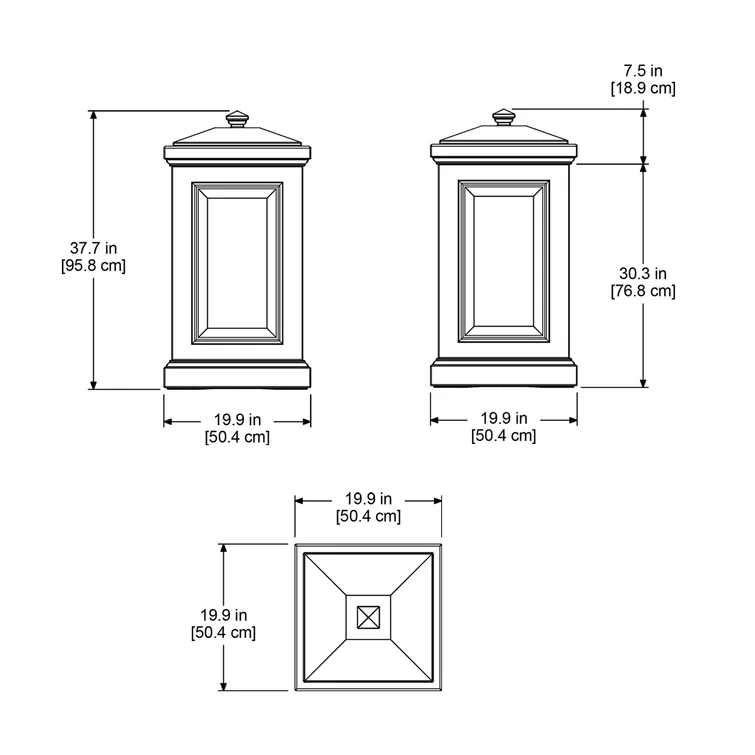 Arianda 45 Gallon Plastic Deck Box