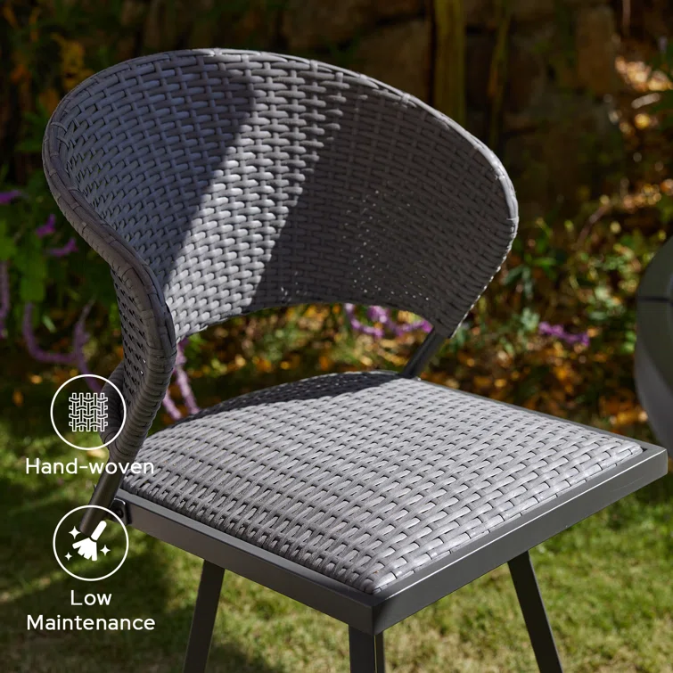 Serria 2 - Person Square Outdoor Dining Set with Cushions