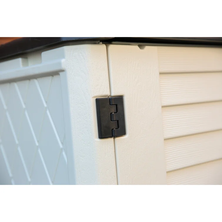 4 ft. 2 in. W x 2 ft. 5 in. D Plastic Horizontal Storage Shed