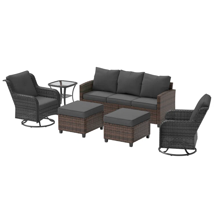 Mashawna 5 - Person Outdoor Seating Group