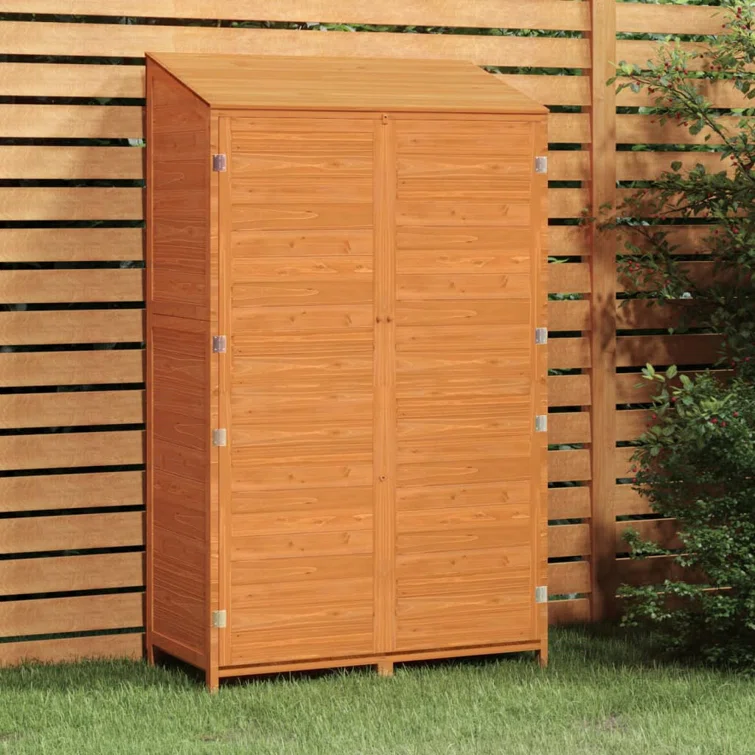 VidaXL Outdoor Storage Shed Garden Shed Wooden Storage Shed Solid Fir Wood