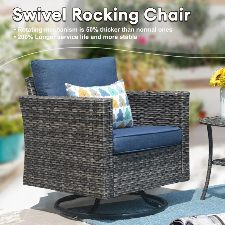 Hop 5 - Person Outdoor Seating Group with Cushions