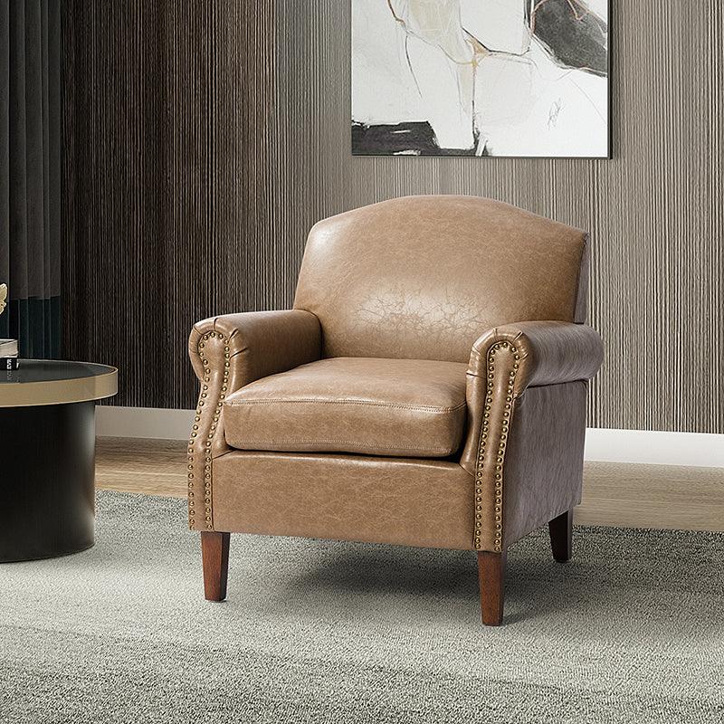Gianfranco Vegan Leather Armchair