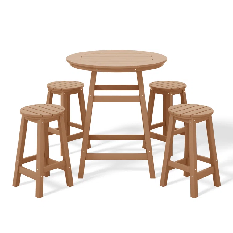 Aswini 5-Piece Round Counter Set