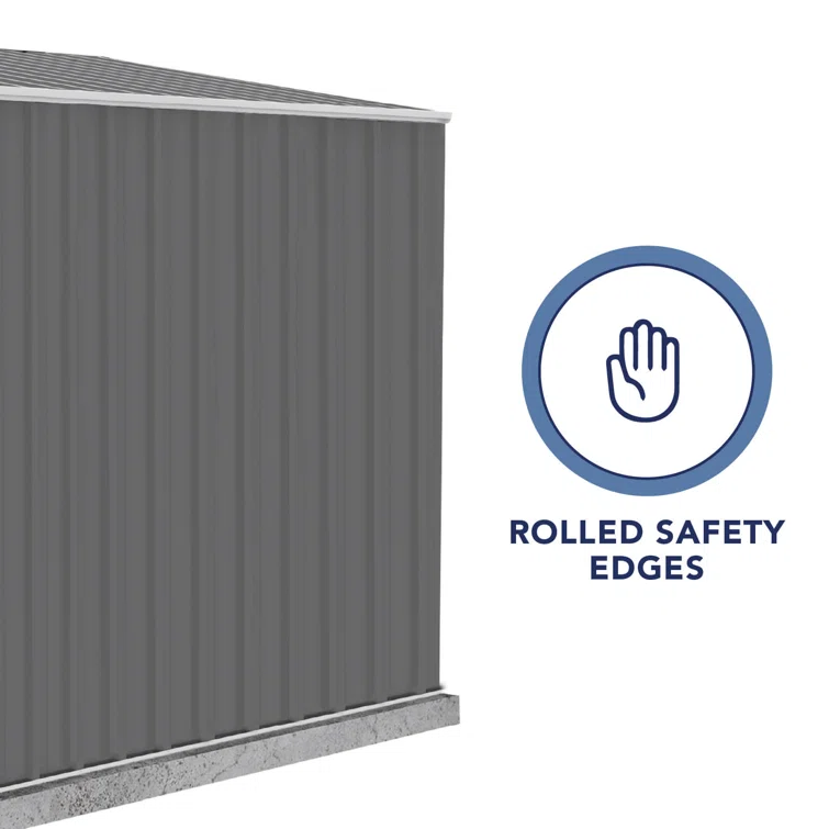 Durango Galvanized Steel Storage Shed