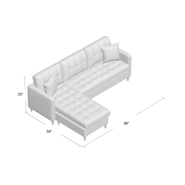 Haskell 2 - Piece Upholstered Sectional