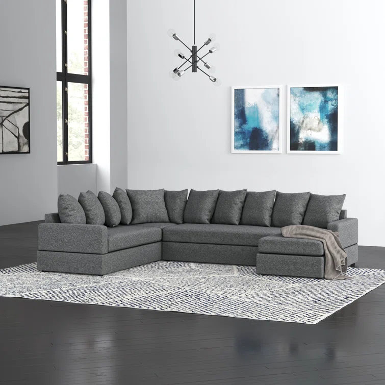Bernathe 4 - Piece Upholstered Sectional