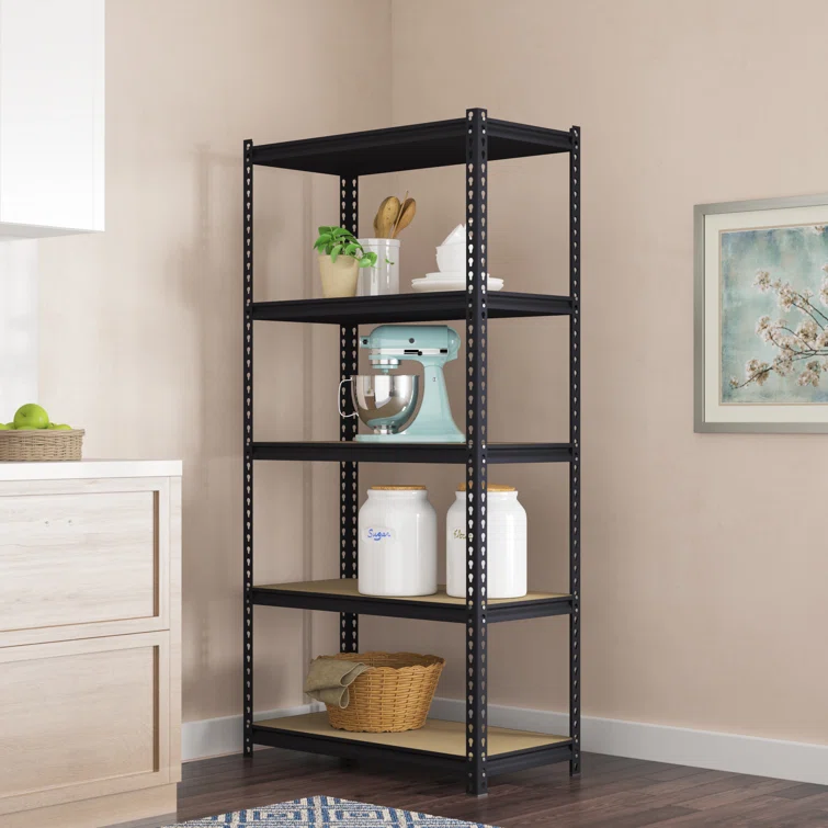 36'' W Metal Height -Adjustable Shelving Unit