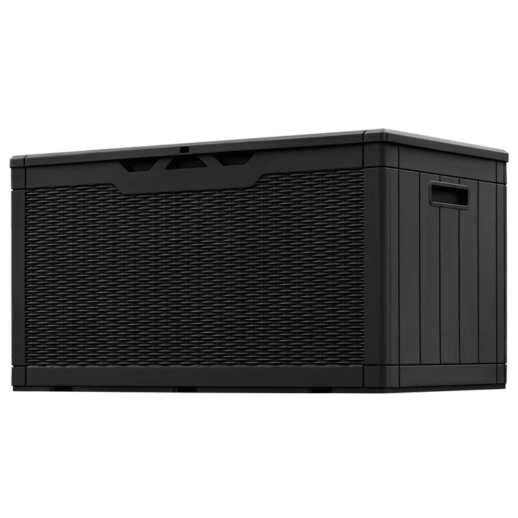 Furmax 48'' W 100 Gallons Plastic Lockable Deck Box