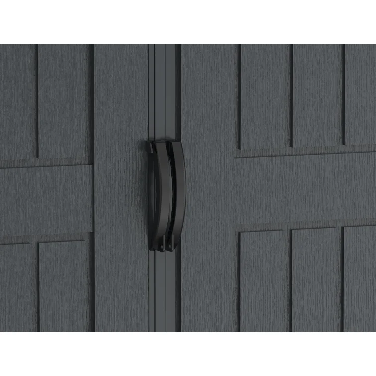 Yardmate Plus 5 ft. 7 in. W x 8 ft. D Plastic Traditional Storage Shed