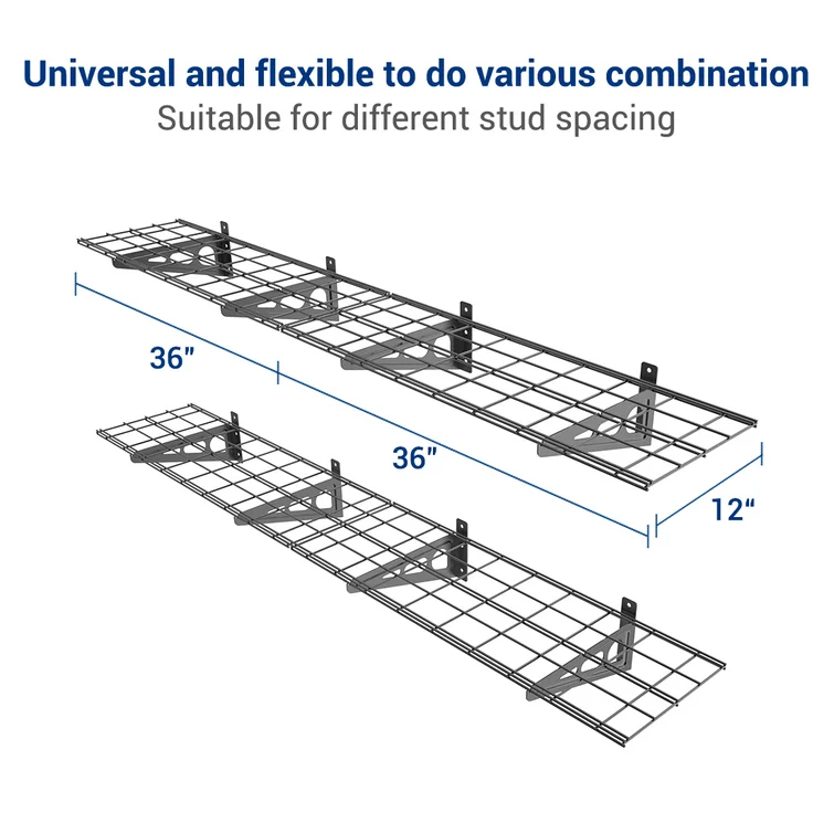72'' W Metal Storage Rack<!-- --> <!-- -->(Set of 2)