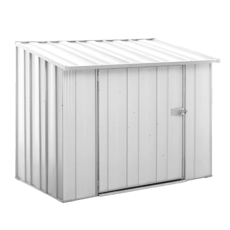 True Buildings 6 ft. W x 4 ft. D Outdoor Metal Garden/Backyard Storage Shed